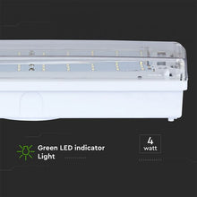 Carica l&#39;immagine nel visualizzatore di Gallery, V-TAC LAMPADA LED D&#39;EMERGENZA ANTI BLACK OUT GRADO PROTEZIONE IP65

