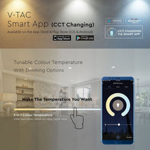 Carica l&#39;immagine nel visualizzatore di Gallery, V-TAC LAMPADINA LED WI-FI GU10 FARETTO 4,5W TRICOLOR DIMMERABILE 110°
