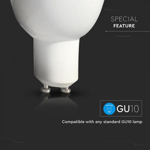 V-TAC LAMPADINA LED WI-FI GU10 FARETTO 4,5W TRICOLOR DIMMERABILE 110°