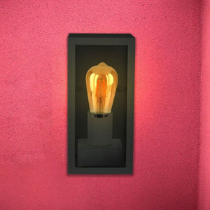 V-TAC PORTALAMPADA DA GIARDINO WALL LIGHT DA MURO PER LAMPADINE E27