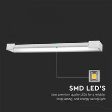 Carica l&#39;immagine nel visualizzatore di Gallery, V-TAC LAMPADA LED 18W DA MURO CON FONTE LUMINOSA RUOTABILE DI 360° COLORE BIANCO IP44
