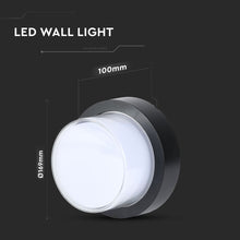 Cargar imagen en el visor de la galería, V-TAC LAMPADA LED DA MURO 12W WALL LIGHT COLORE NERO

