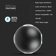 Carica l&#39;immagine nel visualizzatore di Gallery, V-TAC LAMPADA DA MURO WALL LIGHT LED 4W FORMA SFERICA
