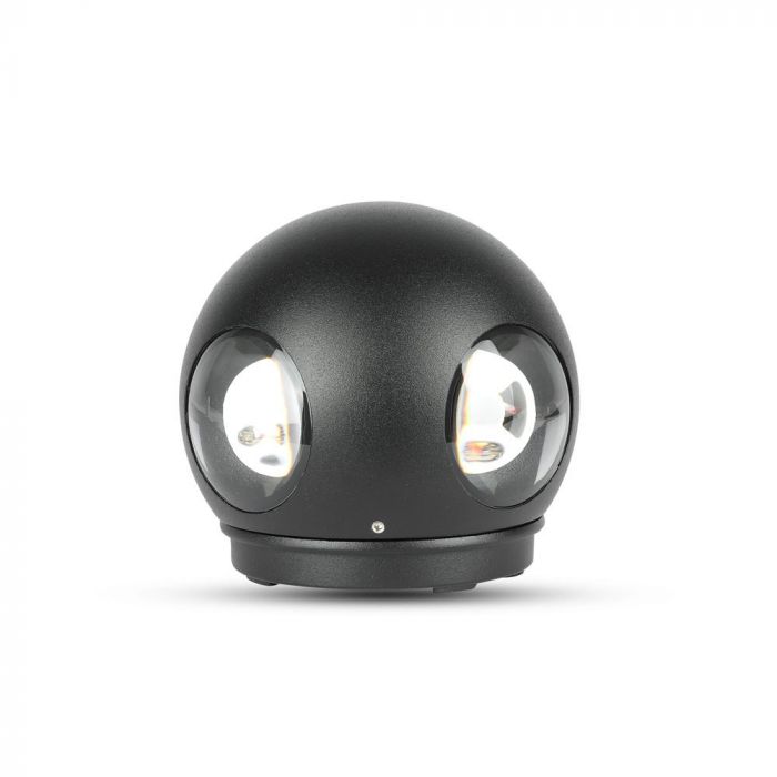 V-TAC LAMPADA DA MURO WALL LIGHT LED 4W FORMA SFERICA