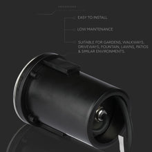 Carica l&#39;immagine nel visualizzatore di Gallery, V-TAC SEGNAPASSO DA INTERRAMENTO IN ALLUMINIO IP67 CON PORTALAMPADA GU 5.3 MR16
