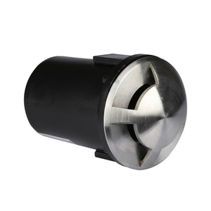 V-TAC SEGNAPASSO DA INTERRAMENTO IN ALLUMINIO IP67 CON PORTALAMPADA GU 5.3 MR16