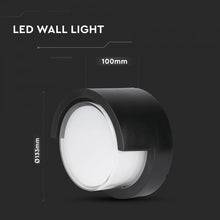 Carica l&#39;immagine nel visualizzatore di Gallery, V-TAC LAMPADA LED DA MURO 12W WALL LIGHT COLORE NERO
