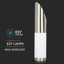 Carica l&#39;immagine nel visualizzatore di Gallery, V-TAC PORTALAMPADA DA GIARDINO WALL LAMP DA MURO ROTONDO PER LAMPADINE E27
