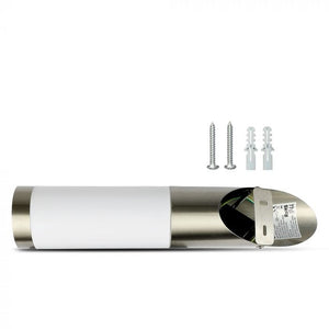V-TAC PORTALAMPADA DA GIARDINO WALL LAMP DA MURO ROTONDO PER LAMPADINE E27