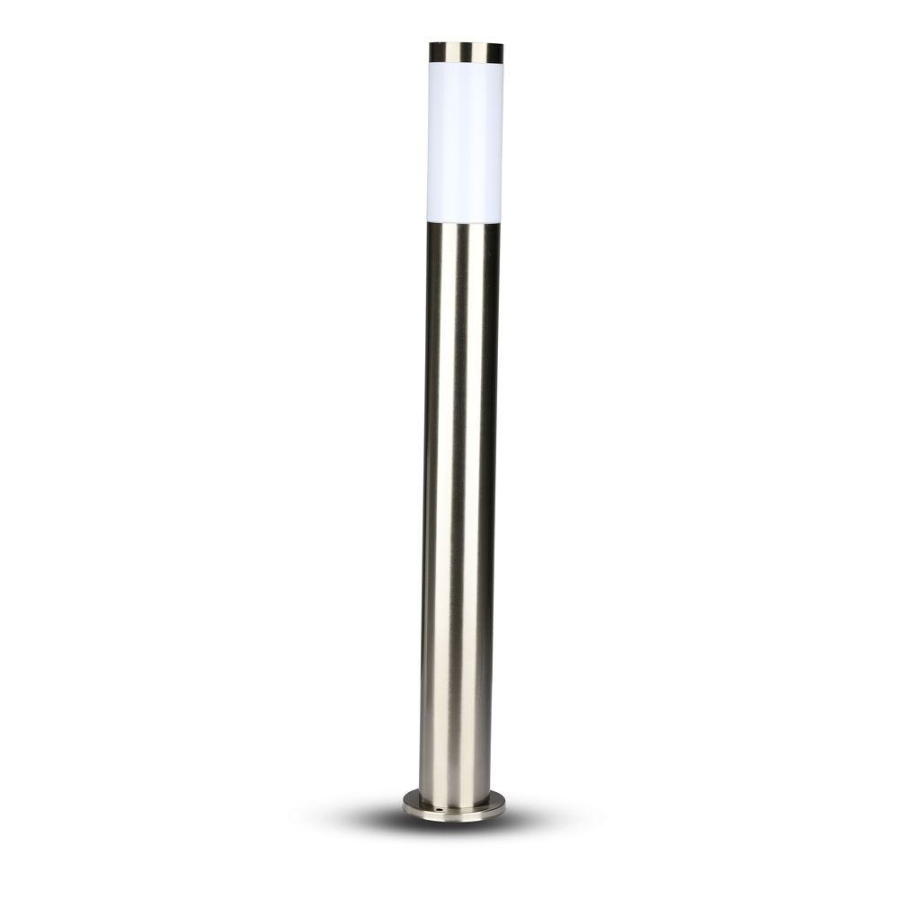 V-TAC PORTALAMPADA ROTONDO DA GIARDINO PER LAMPADINE E27 CON FISSAGGIO A TERRA IP44