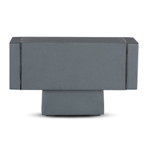 V-TAC PORTALAMPADA DOPPIO APPLIQUE WALL LAMP DA MURO IP44 PER 2 LAMPADINE GU10