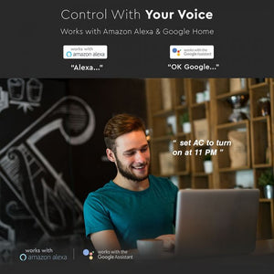 V-TAC UNIVERSAL IR REMOTE COMPATIBILE CON AMAZON ALEXA E GOOGLE HOME