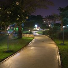 Carica l&#39;immagine nel visualizzatore di Gallery, V-TAC LAMPADA LED DA GIARDINO 7W IN ALLUMINIO CON FISSAGGIO A TERRA IP54 LAMPIONE 805MM
