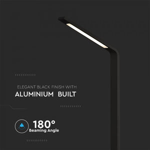V-TAC LAMPADA LED DA GIARDINO 7W IN ALLUMINIO CON FISSAGGIO A TERRA IP54 LAMPIONE 805MM