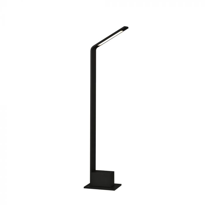 V-TAC LAMPADA LED DA GIARDINO 7W IN ALLUMINIO CON FISSAGGIO A TERRA IP54 LAMPIONE 805MM
