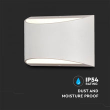 Carica l&#39;immagine nel visualizzatore di Gallery, V-TAC APPLIQUE LAMPADA DA MURO WALL LIGHT  CON DOPPIO LED COB 10W
