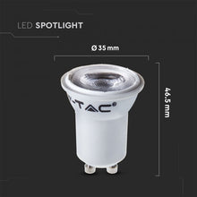 Carica l&#39;immagine nel visualizzatore di Gallery, V-TAC LAMPADINA LED GU10 MR11 2W FARETTO SPOTLIGHT CHIP SAMSUNG 38°
