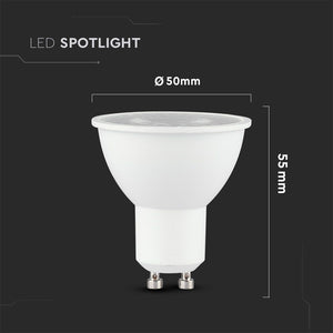 V-TAC LAMPADINA LED GU10 8W FARETTO SPOTLIGHT CHIP SAMSUNG 38°