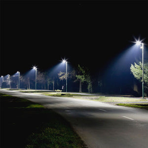 V-TAC LAMPADA STRADALE LED 100W LAMPIONE SMD CHIP SAMSUNG FASCIO LUMINOSO TYPE 3M