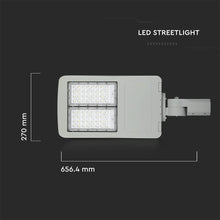 Carica l&#39;immagine nel visualizzatore di Gallery, V-TAC LAMPADA STRADALE LED 100W LAMPIONE SMD CHIP SAMSUNG FASCIO LUMINOSO TYPE 3M
