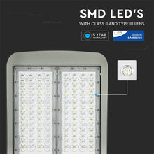 Carica l&#39;immagine nel visualizzatore di Gallery, V-TAC LAMPADA STRADALE LED 100W LAMPIONE SMD CHIP SAMSUNG FASCIO LUMINOSO TYPE 3M
