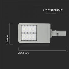 Carica l&#39;immagine nel visualizzatore di Gallery, V-TAC LAMPADA STRADALE LED 120W LAMPIONE SMD CHIP SAMSUNG FASCIO LUMINOSO TYPE 3M
