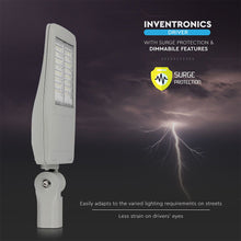 Carica l&#39;immagine nel visualizzatore di Gallery, V-TAC LAMPADA STRADALE LED 120W LAMPIONE SMD CHIP SAMSUNG FASCIO LUMINOSO TYPE 3M
