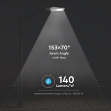Carica l&#39;immagine nel visualizzatore di Gallery, V-TAC LAMPADA STRADALE LED 200W LAMPIONE SMD CHIP SAMSUNG FASCIO LUMINOSO TYPE 3M
