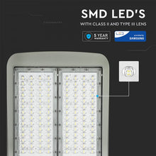 Carica l&#39;immagine nel visualizzatore di Gallery, V-TAC LAMPADA STRADALE LED 200W LAMPIONE SMD CHIP SAMSUNG FASCIO LUMINOSO TYPE 3M
