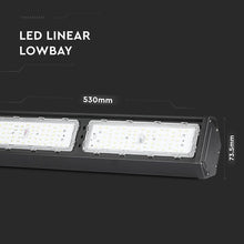 Carica l&#39;immagine nel visualizzatore di Gallery, V-TAC LAMPADA INDUSTRIALE LED LINEAR 100W SMD HIGH BAY CHIP SAMSUNG
