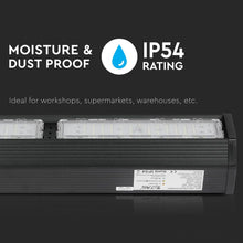 Carica l&#39;immagine nel visualizzatore di Gallery, V-TAC LAMPADA INDUSTRIALE LED LINEAR 100W SMD HIGH BAY CHIP SAMSUNG
