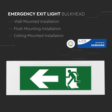 Carica l&#39;immagine nel visualizzatore di Gallery, V-TAC LAMPADA LED D&#39;EMERGENZA ANTI BLACK OUT CHIP SAMSUNG DA INTERNO
