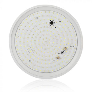 V-TAC PLAFONIERA LED 12W SLIM FORMA CIRCOLARE COLORE BIANCO CHIP SAMSUNG