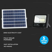 Carica l&#39;immagine nel visualizzatore di Gallery, V-TAC FARO LED 16W A BATTERIA CON PANNELLO SOLARE E TELECOMANDO
