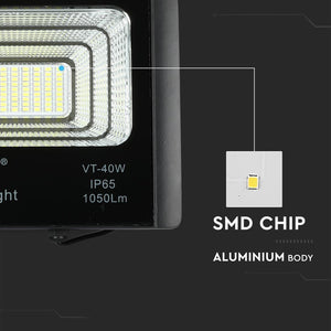 V-TAC FARO LED 16W A BATTERIA CON PANNELLO SOLARE E TELECOMANDO