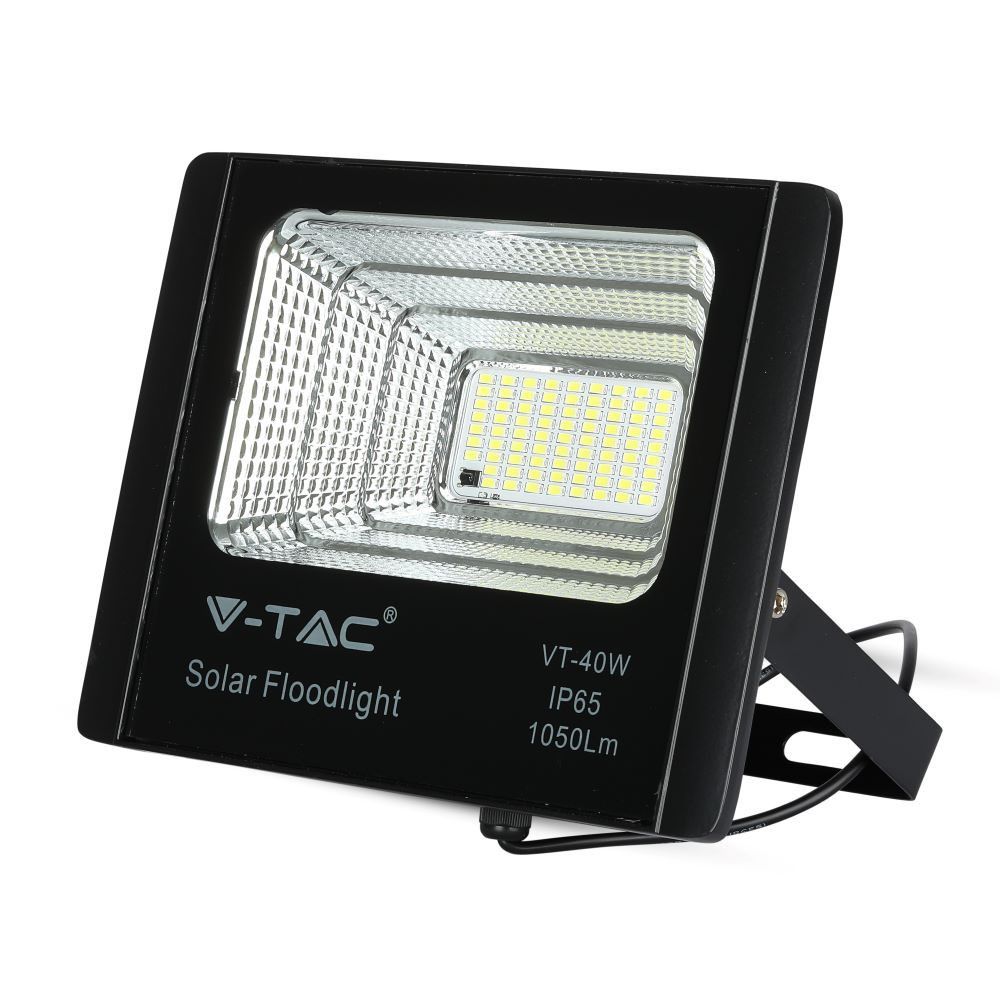 V-TAC FARO LED 16W A BATTERIA CON PANNELLO SOLARE E TELECOMANDO