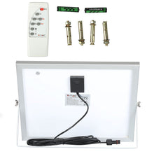 Carica l&#39;immagine nel visualizzatore di Gallery, V-TAC FARO LED 16W A BATTERIA CON PANNELLO SOLARE E TELECOMANDO
