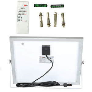 V-TAC FARO LED 16W A BATTERIA CON PANNELLO SOLARE E TELECOMANDO