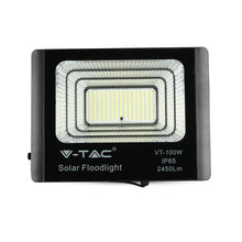 Carica l&#39;immagine nel visualizzatore di Gallery, V-TAC FARO LED 35W A BATTERIA CON PANNELLO SOLARE E TELECOMANDO
