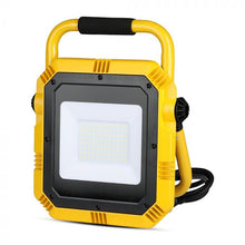 Carica l&#39;immagine nel visualizzatore di Gallery, V-TAC FARO LED SMD 50W PORTATILE CON STAFFA E CAVO DI ALIMENTAZIONE SCHUKO

