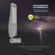 Carica l&#39;immagine nel visualizzatore di Gallery, V-TAC LAMPADA STRADALE LED 150W LAMPIONE SMD CHIP SAMSUNG FASCIO LUMINOSO TYPE 3
