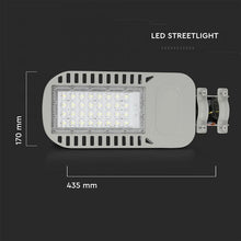 Carica l&#39;immagine nel visualizzatore di Gallery, V-TAC LAMPADA STRADALE LED 50W LAMPIONE SMD CHIP SAMSUNG
