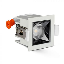 Carica l&#39;immagine nel visualizzatore di Gallery, V-TAC FARETTO LED SMD 4W DA INCASSO QUADRATO 12° CRI≥90 CHIP SAMSUNG
