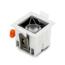 Carica l&#39;immagine nel visualizzatore di Gallery, V-TAC FARETTO LED SMD 4W DA INCASSO QUADRATO 12° CRI≥90 CHIP SAMSUNG
