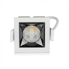 Carica l&#39;immagine nel visualizzatore di Gallery, V-TAC FARETTO LED SMD 4W DA INCASSO QUADRATO 12° CRI≥90 CHIP SAMSUNG
