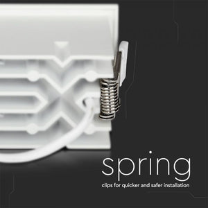 V-TAC FARETTO LED SMD 12W DA INCASSO RETTANGOLARE 38° CRI≥90 CHIP SAMSUNG