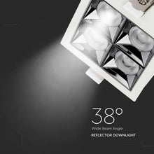Carica l&#39;immagine nel visualizzatore di Gallery, V-TAC FARETTO LED SMD 16W DA INCASSO QUADRATO CRI≥90 CHIP SAMSUNG
