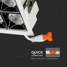 Carica l&#39;immagine nel visualizzatore di Gallery, V-TAC FARETTO LED SMD 16W DA INCASSO QUADRATO CRI≥90 CHIP SAMSUNG
