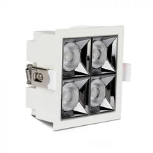 Carica l&#39;immagine nel visualizzatore di Gallery, V-TAC FARETTO LED SMD 16W DA INCASSO QUADRATO CRI≥90 CHIP SAMSUNG
