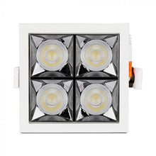 Carica l&#39;immagine nel visualizzatore di Gallery, V-TAC FARETTO LED SMD 16W DA INCASSO QUADRATO CRI≥90 CHIP SAMSUNG
